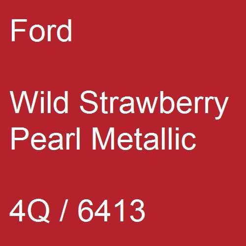Ford, Wild Strawberry Pearl Metallic, 4Q / 6413.